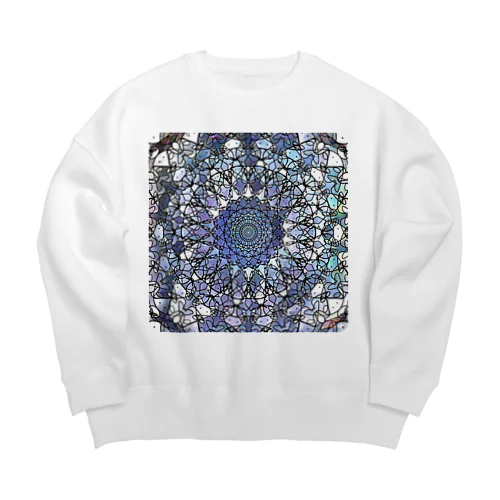 ステンドグラス Big Crew Neck Sweatshirt