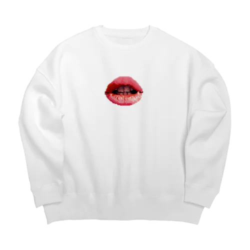 クチビル Big Crew Neck Sweatshirt