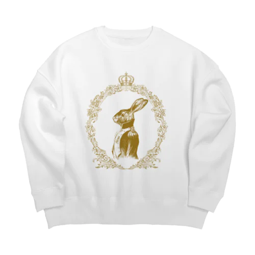 『海賊猫とうさぎの皇太子』 CAT PIRATE COCO  Big Crew Neck Sweatshirt