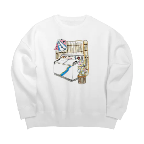 盛夏 Big Crew Neck Sweatshirt