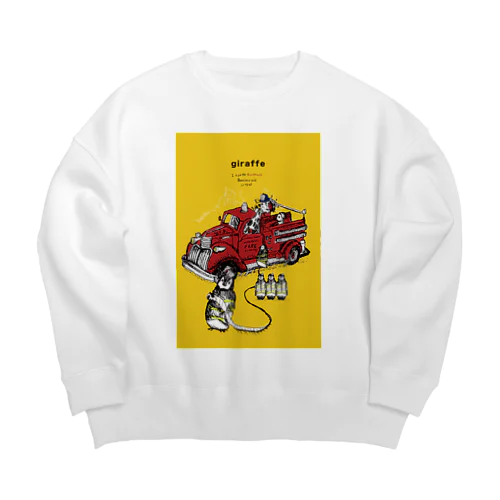 Fire fighter Big Crew Neck Sweatshirt