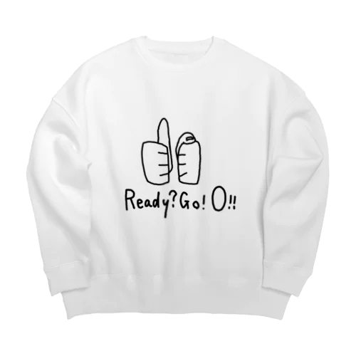 いっせのーせのやつ Big Crew Neck Sweatshirt