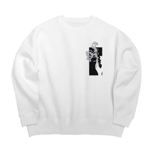 smoking Big Crew Neck Sweatshirt