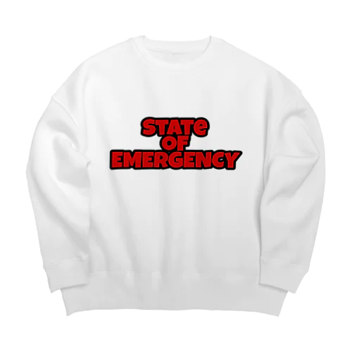 State of emergency グッズ Big Crew Neck Sweatshirt