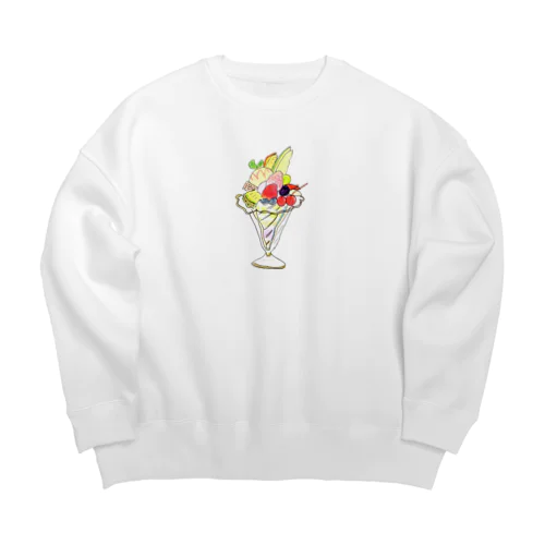 パフェ Big Crew Neck Sweatshirt