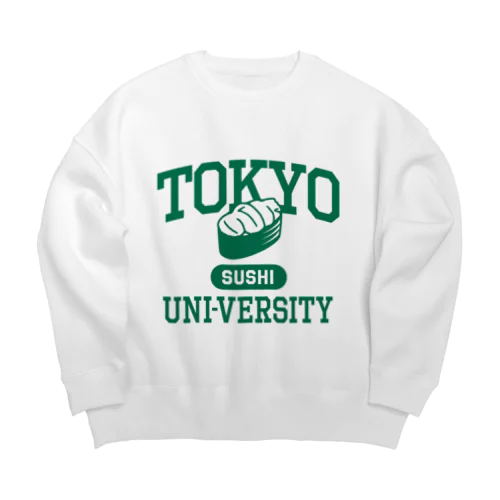 トーキョー・スシ・ウニバーシティ Tokyo Sushi Uni-versity ビッグシルエットスウェット