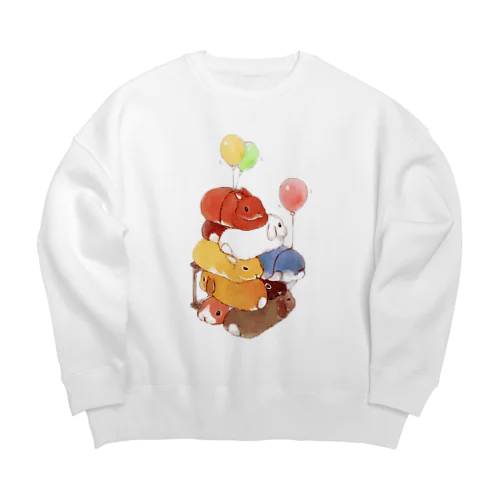 バニージェンガ Big Crew Neck Sweatshirt