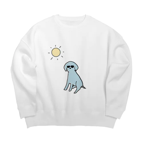 Summer Retriever Big Crew Neck Sweatshirt