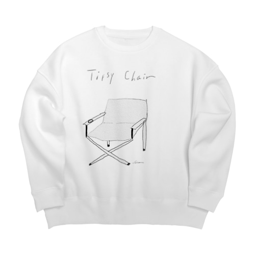 Tipsy chair  Big Crew Neck Sweatshirt