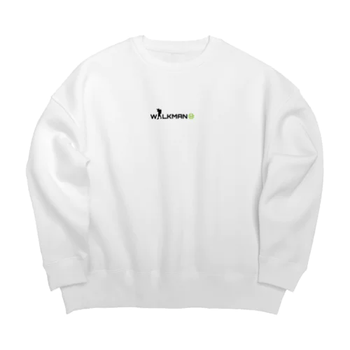 walkman360 Big Crew Neck Sweatshirt