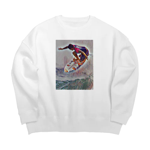 サーフィン 330 Big Crew Neck Sweatshirt