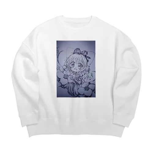 妖精さん。＊ Big Crew Neck Sweatshirt