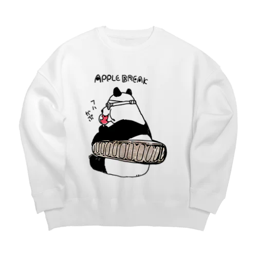 APPLE BREAK Big Crew Neck Sweatshirt