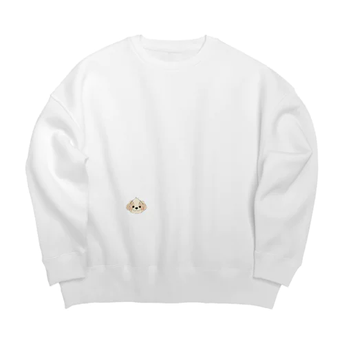 マルプーちゃん　文字無し版 Big Crew Neck Sweatshirt