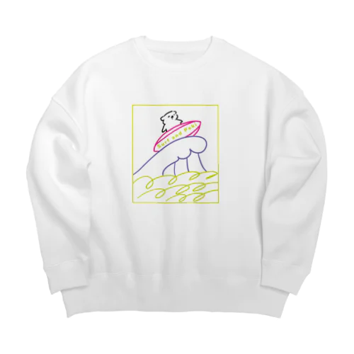 Surf and Peki Big Crew Neck Sweatshirt