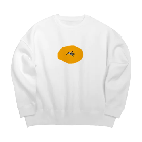 閉じ込められた蚊 Big Crew Neck Sweatshirt