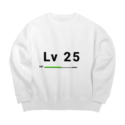 レベル25 Big Crew Neck Sweatshirt