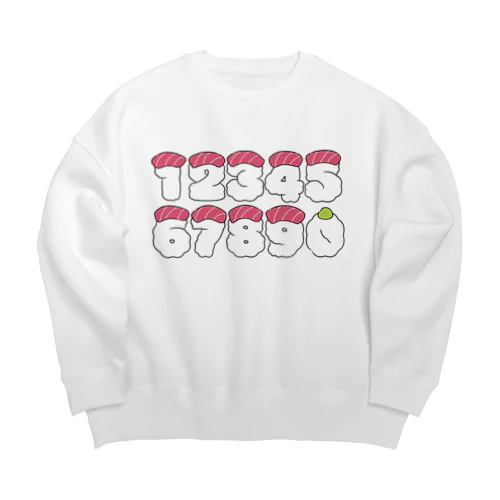 スシ・ナンバーズ Big Crew Neck Sweatshirt