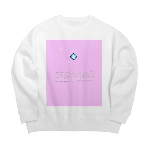 ドレスピンク Big Crew Neck Sweatshirt