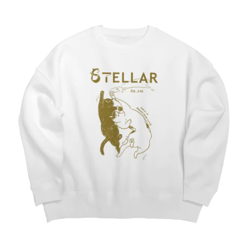 STELLAR  Big Crew Neck Sweatshirt