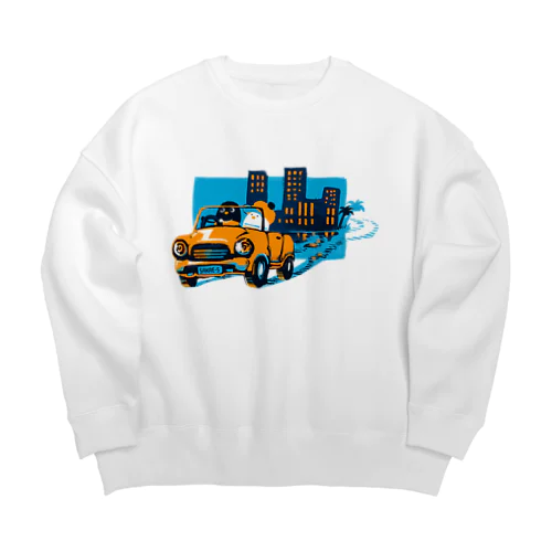 ドライブGO Big Crew Neck Sweatshirt