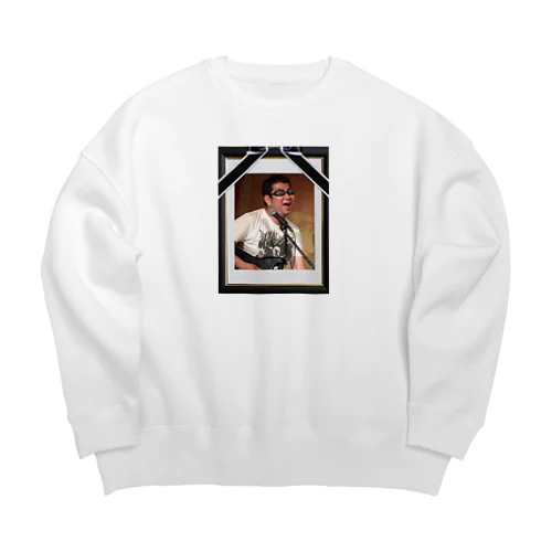 遺影(イェーイ)グッズ Big Crew Neck Sweatshirt