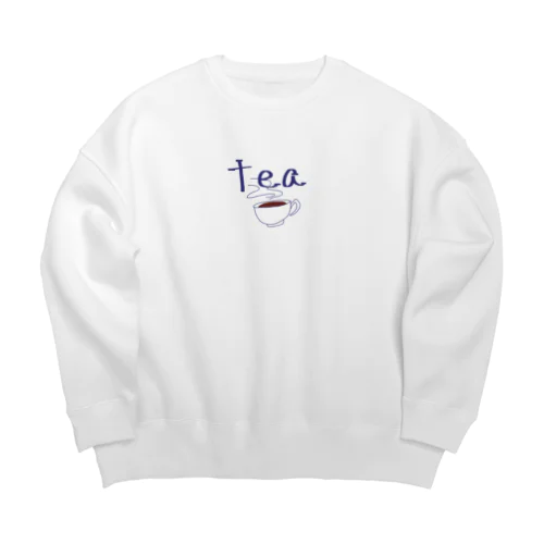 teacup Big Crew Neck Sweatshirt