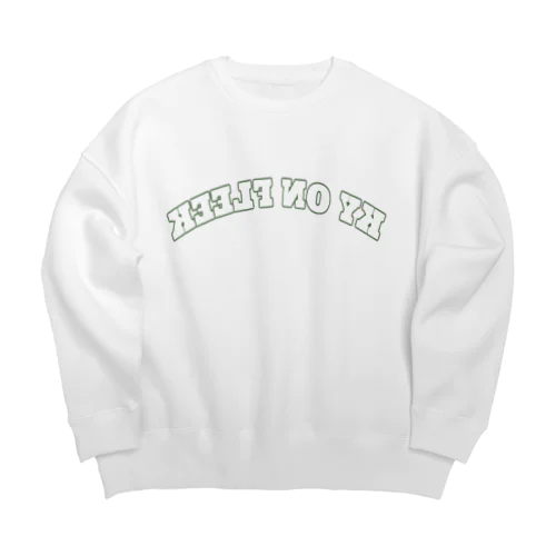 KY ON FLEEK アーチロゴ Big Crew Neck Sweatshirt