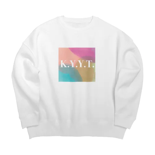 K.Y.Y.T.ロゴ Big Crew Neck Sweatshirt