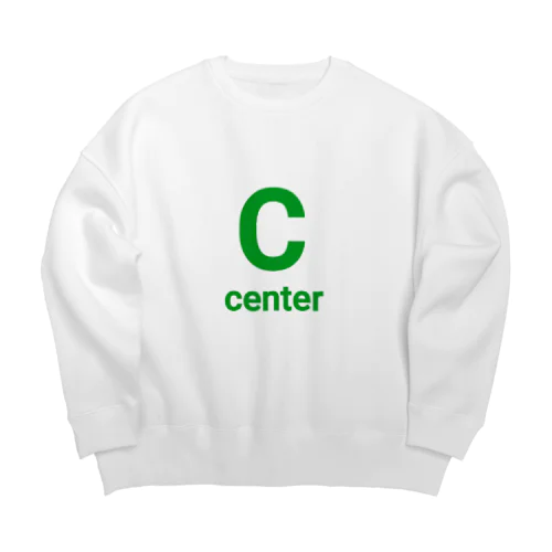 バスケ　ポジション確保アイテム　センター Big Crew Neck Sweatshirt