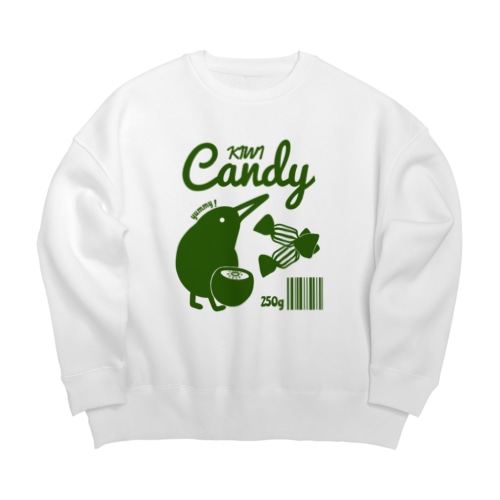 キウイキャンディ Big Crew Neck Sweatshirt