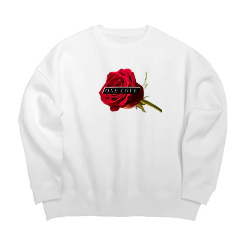 One Love Big Crew Neck Sweatshirt