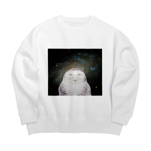 宇宙梟 Big Crew Neck Sweatshirt