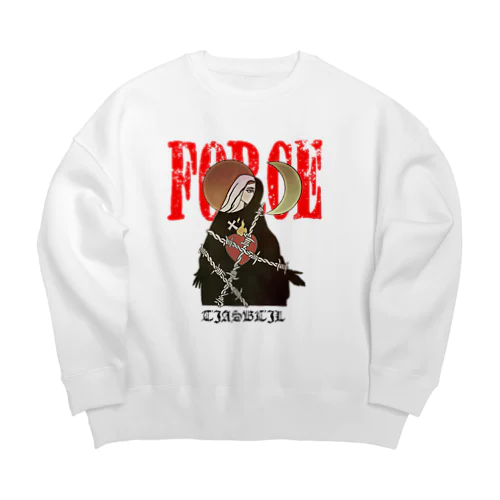 や Big Crew Neck Sweatshirt