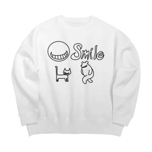 Smile Big Crew Neck Sweatshirt