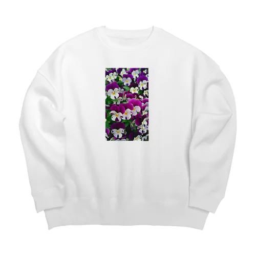 Pansy Big Crew Neck Sweatshirt