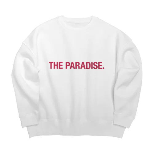 THE PARADISE.  Big Crew Neck Sweatshirt