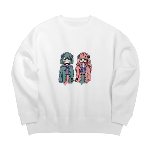 ずっと一緒ちゃん Big Crew Neck Sweatshirt