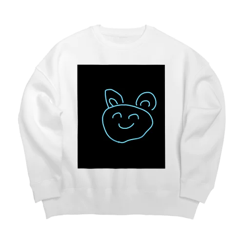 くまさん Big Crew Neck Sweatshirt