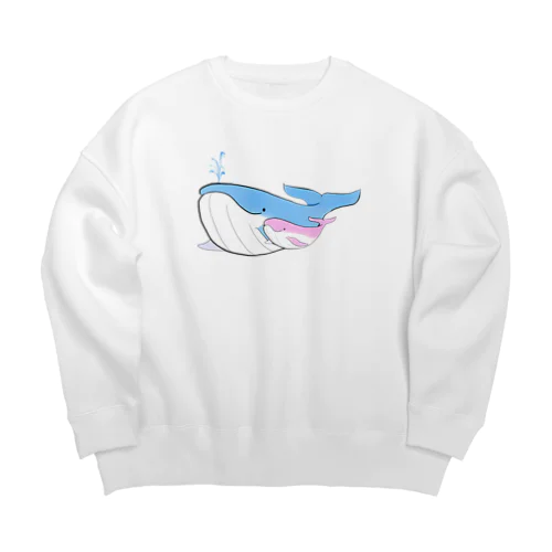 なかよしくじっら Big Crew Neck Sweatshirt