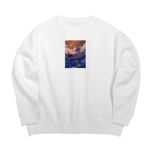 somu Big Crew Neck Sweatshirt