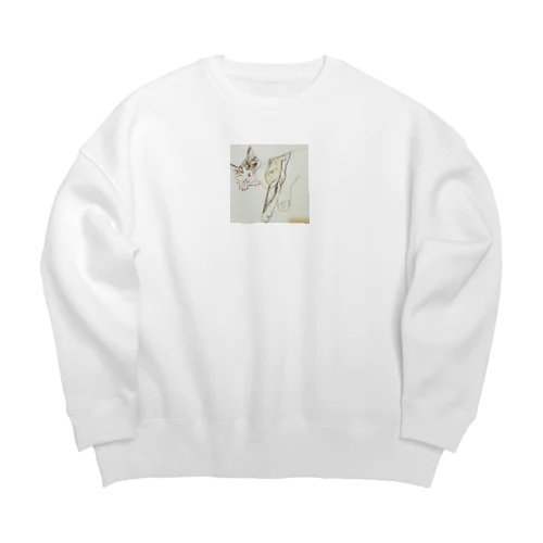 ねてるみのり Big Crew Neck Sweatshirt