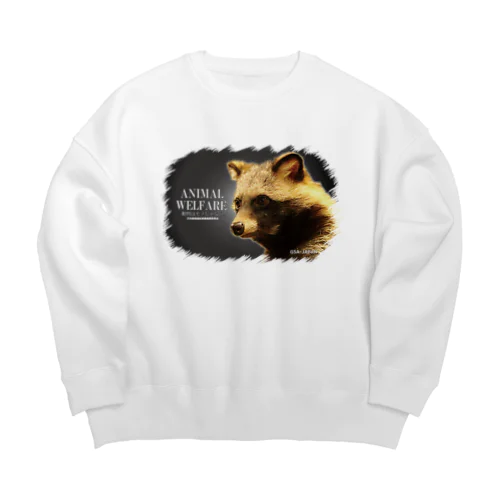 ANIMAL WELFARE　たぬき Big Crew Neck Sweatshirt