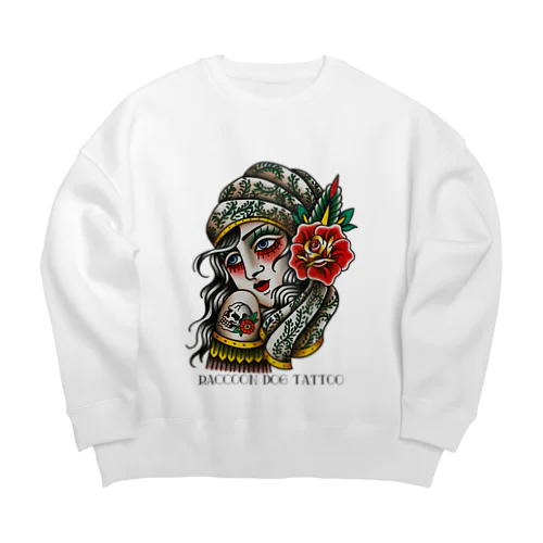 ロゴ入りエキゾチックがーる Big Crew Neck Sweatshirt