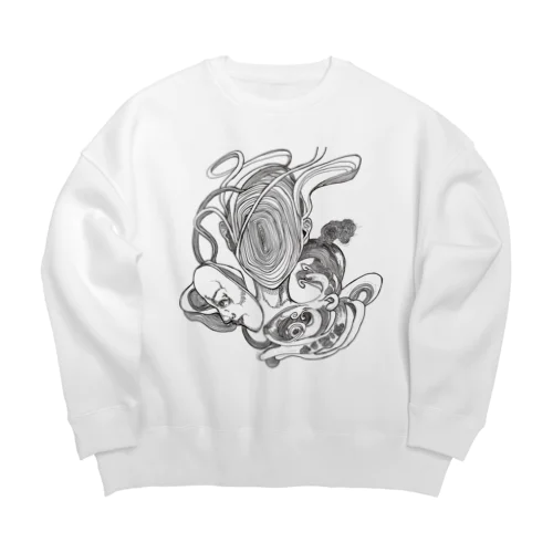 自画像3 Big Crew Neck Sweatshirt