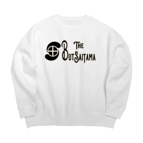 But Saitama logo (Black ver.) Big Crew Neck Sweatshirt