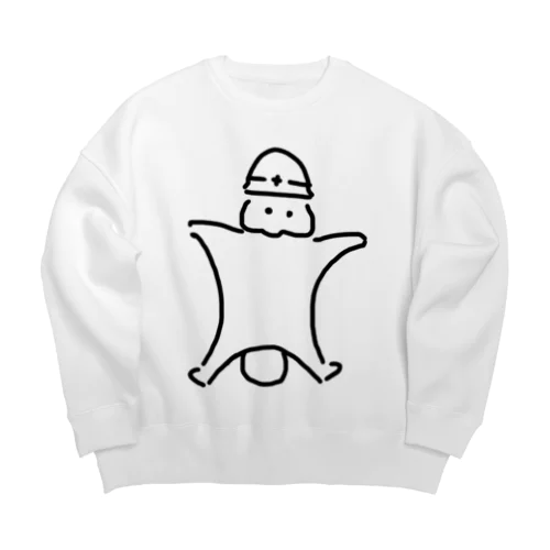 つうこうどめ Big Crew Neck Sweatshirt