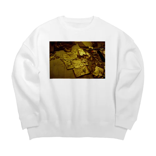 しんぶんし Big Crew Neck Sweatshirt