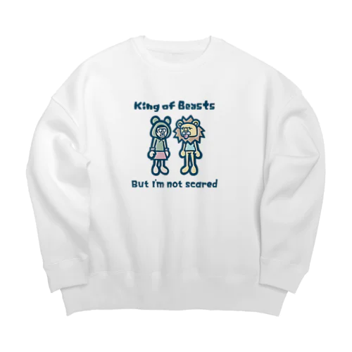 王とわたし Big Crew Neck Sweatshirt