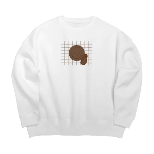 ニコニコグッジョブ Big Crew Neck Sweatshirt